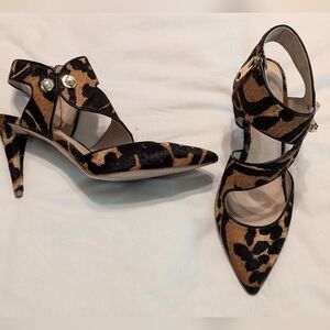 Louise et Cie cow Hair Animal Heel